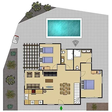 Willa Playa Blanca Sleeps 6 Pool Air Con Wifi Playa Blanca (Lanzarote)